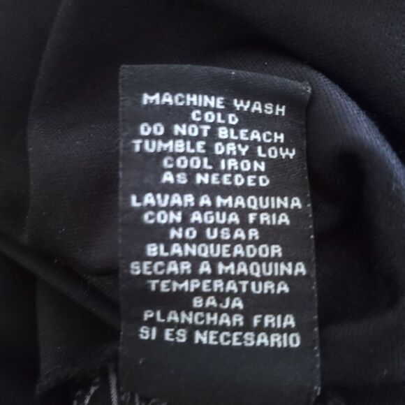 CITY TRIANGLES BLACK & WHITE OFF-THE-SHOULDER BELL SLEEVE DRESS SZ.L EUC - Picture 10 of 10